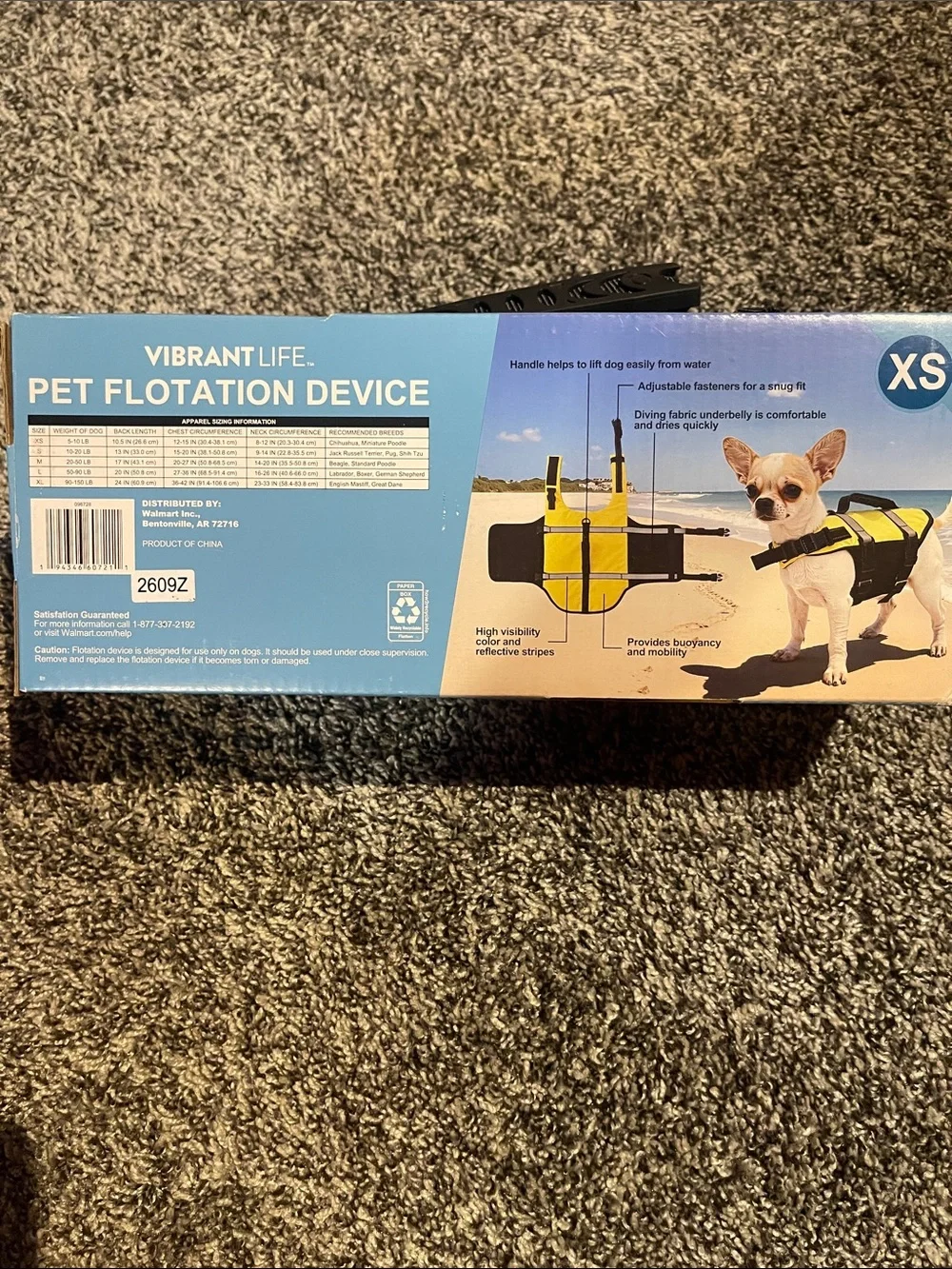 VIBRANT LIFE PET FLOTATION DEVICE (XS)